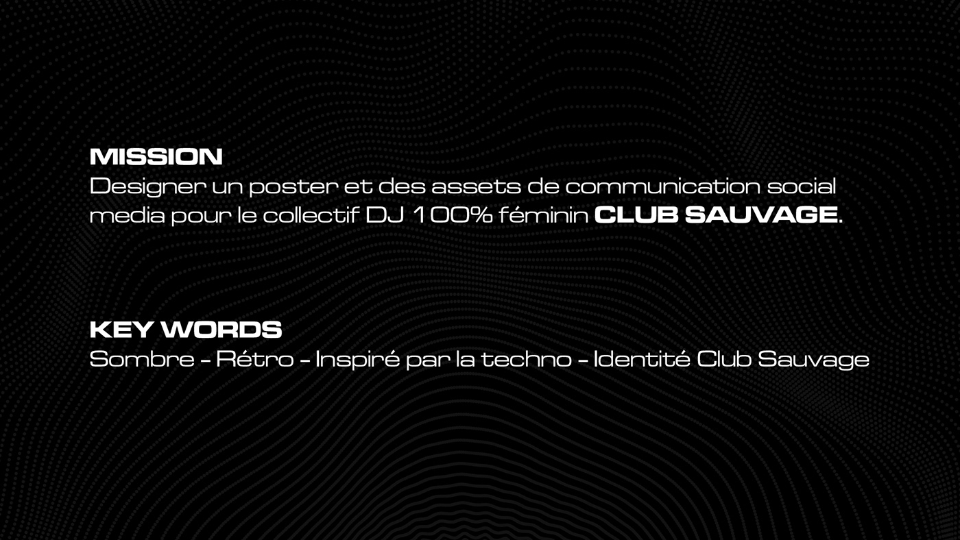 concert Musique concert poster TECHNO MUSIC techno Logo Design Social media post affiche concert club sauvage glazart
