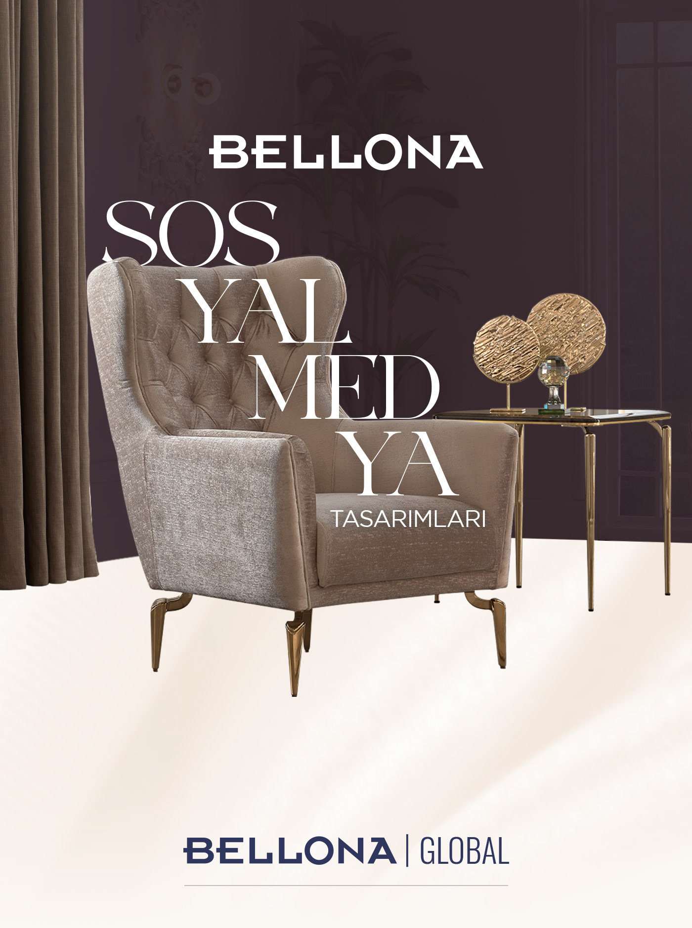 bellona sosyal medya social media furniture mobilya instagram Social Media Design design table armchair