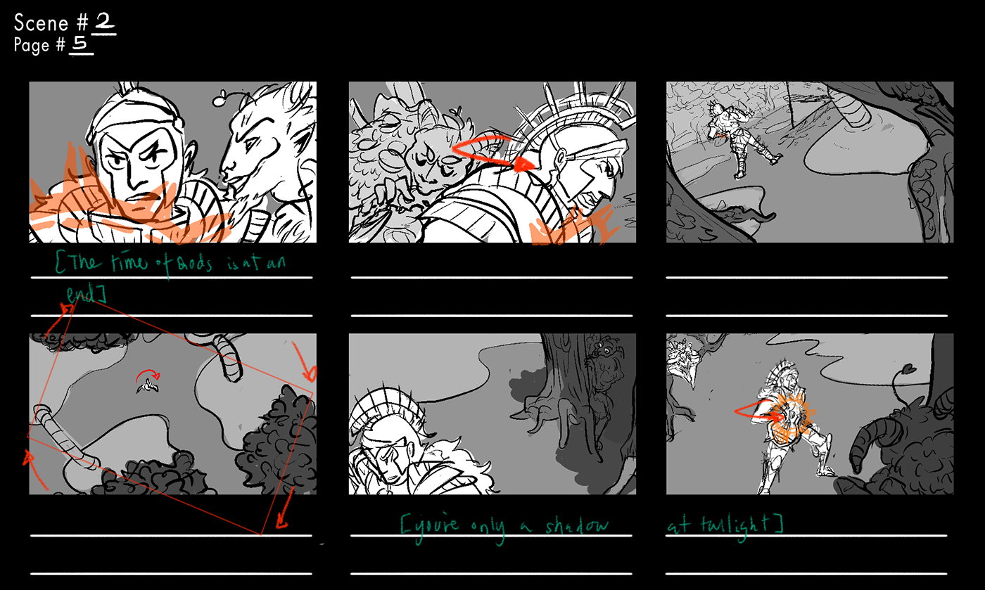 the friends of madame white snakes permadeath Storyboards opera
