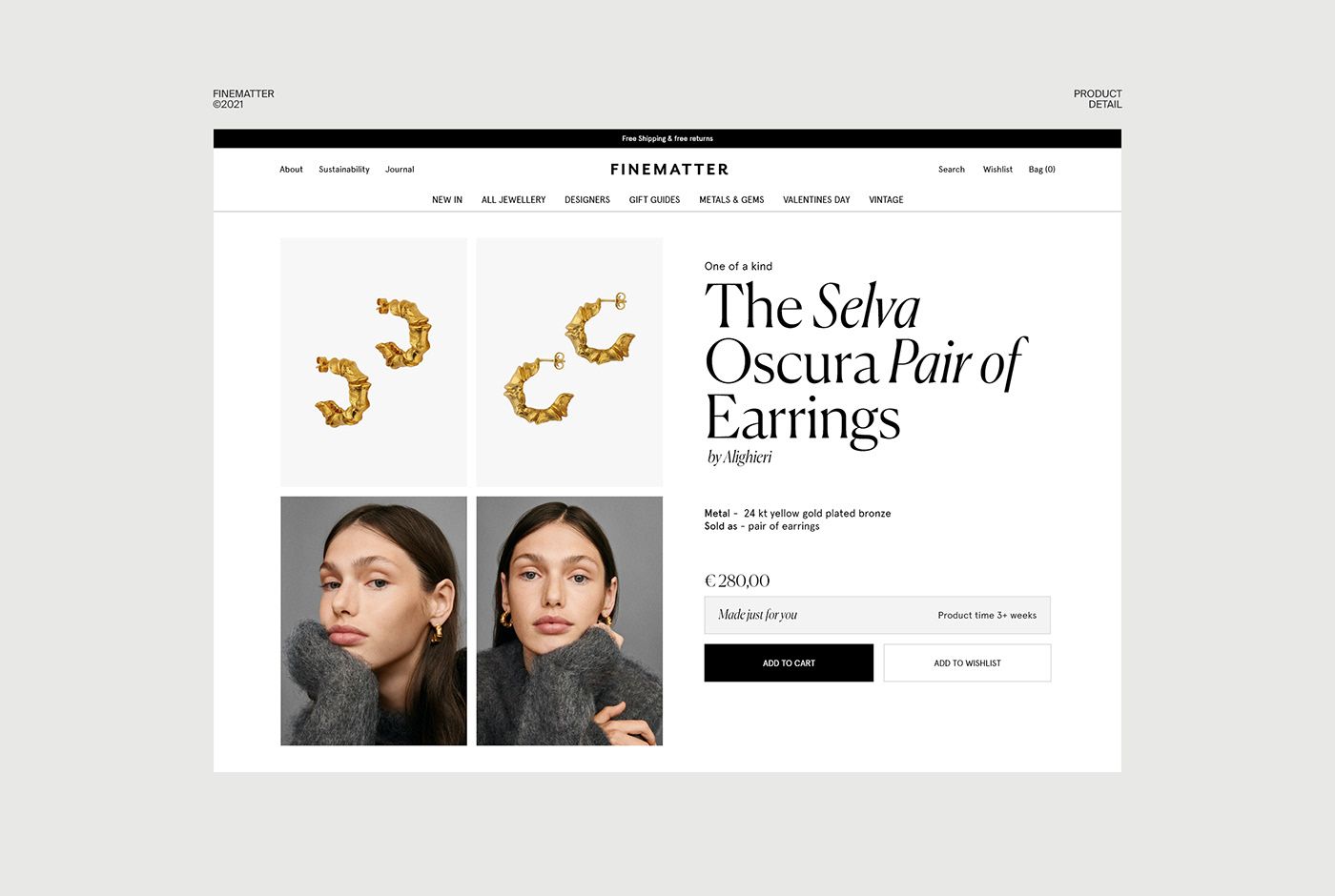 Jewellery Website branding  e-commerce Ecommerce editorial Fashion  jewelry shop store