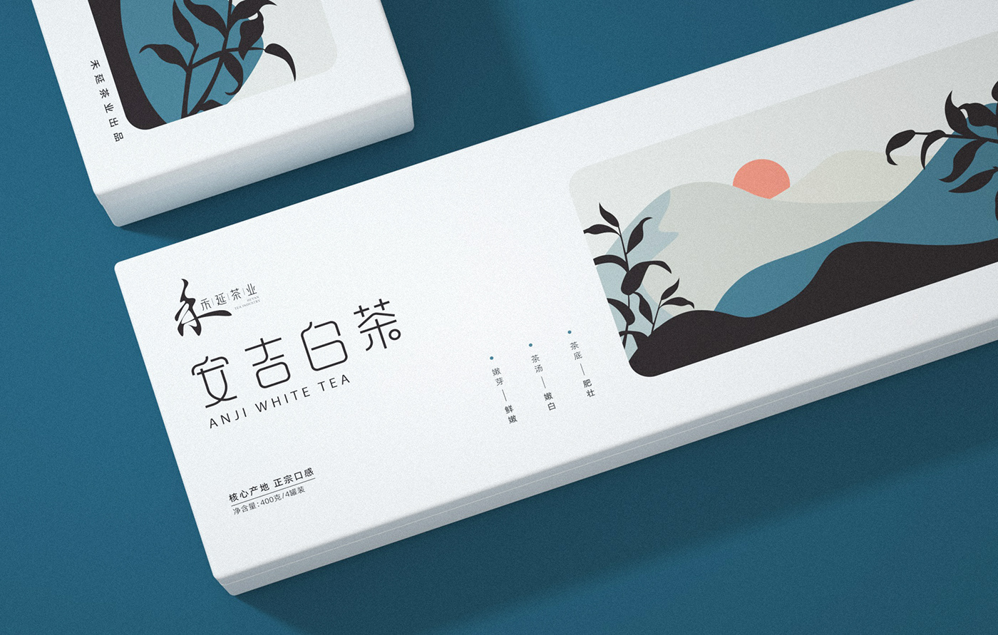 Tea Packaging white tea 中国风   包装设计 安吉白茶 茶叶logo 茶叶包装