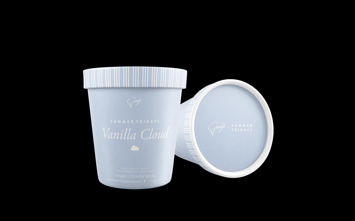 beauty design ice cream Ice Cream Packaging marketing   social media summer fridays vegan Collaboration skincare
