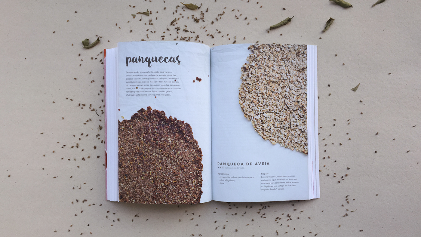 ayurveda Ayurvedic book design editorial Food  food design food photography graphic design  Livro