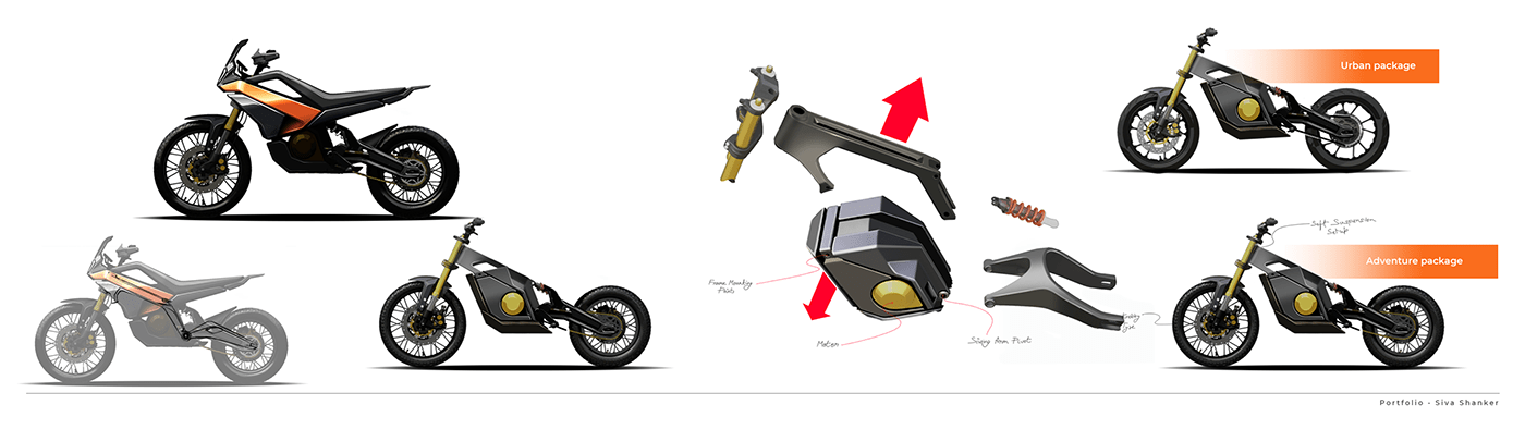 Automotive design KTM Mobility Design motorcycle motorcycle design transportation Transportation Design