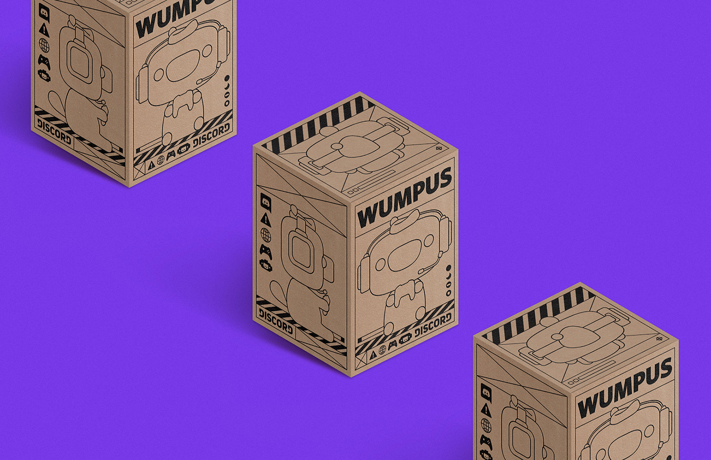 design discord graphic package wumpus