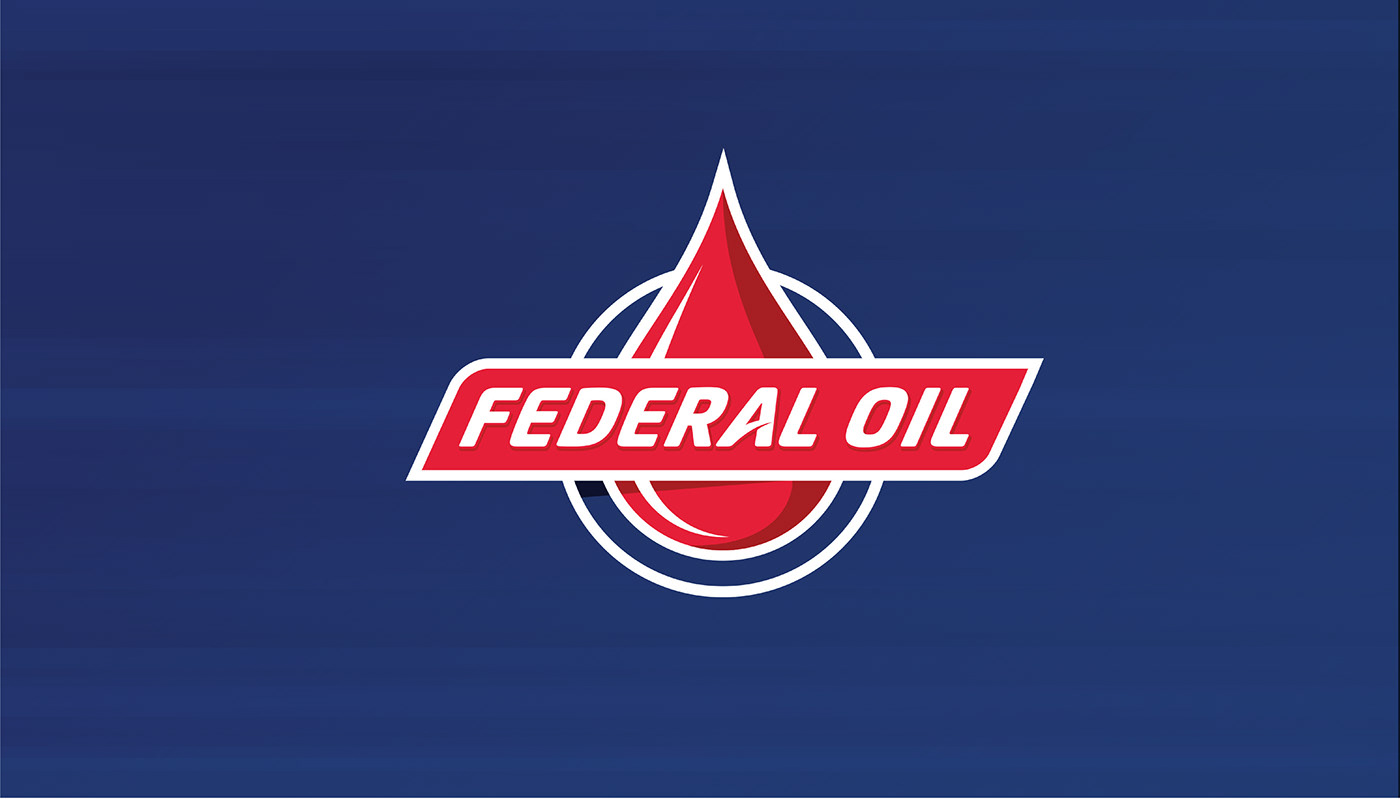 oil motor oil Federal Oil indonesia brand guidelines rebranding motorcycle Logo Refreshment modernize Moto GP