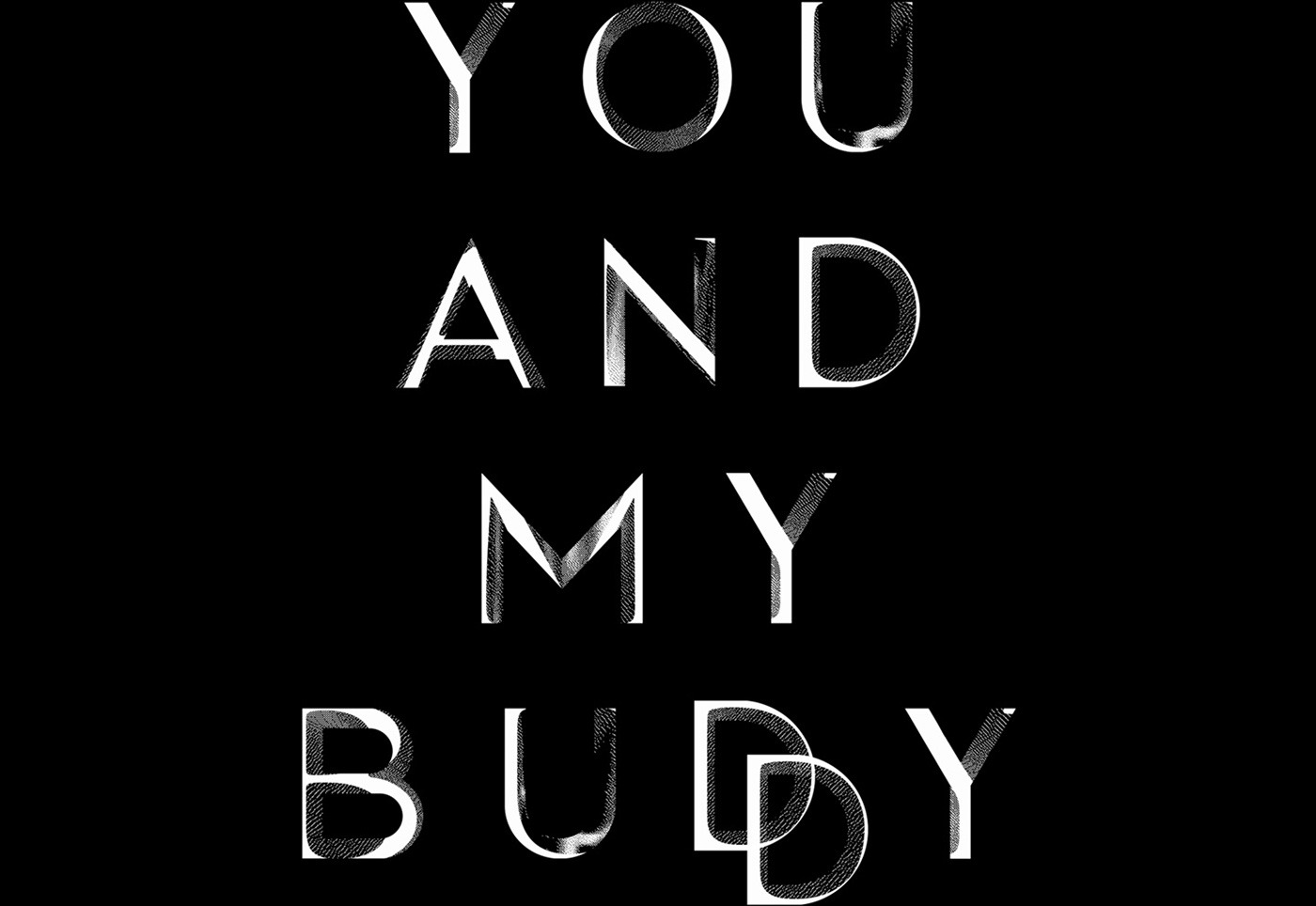 you and my Buddy identity electronic electro French touch bass lyon pussy riot disc sexy poster tshirt print