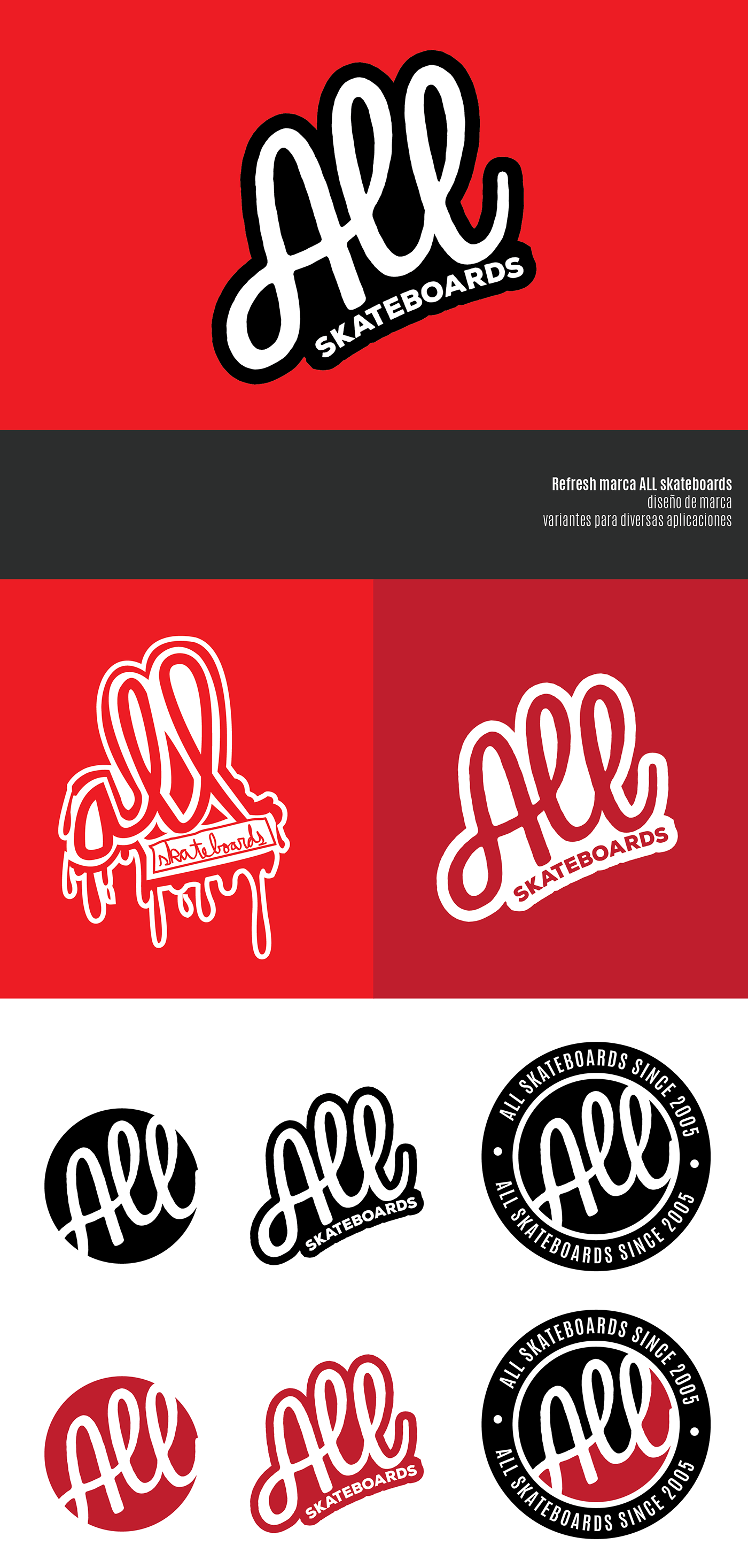 design branding  redesign skateboards logo