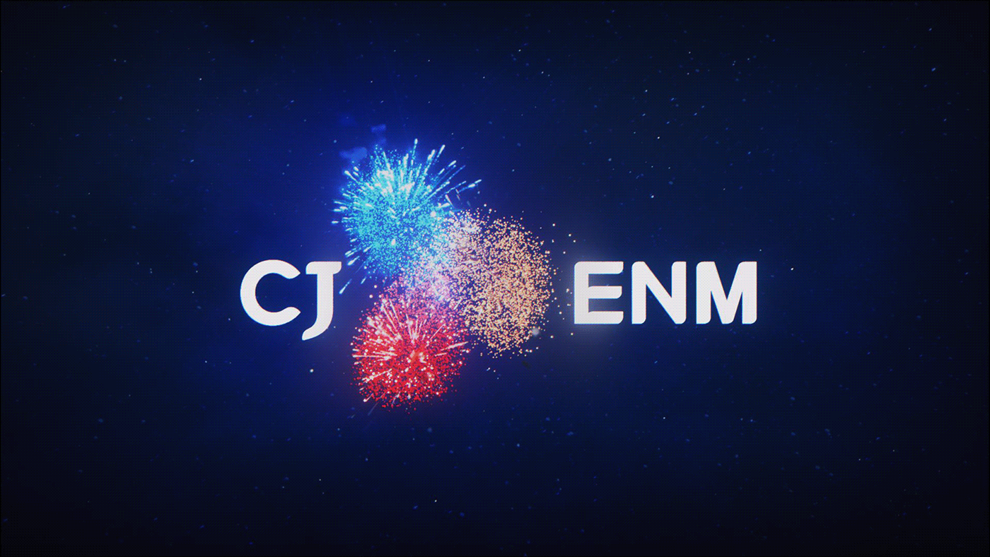 3D animation  branding  cj enm graphic design  logo logo animation motion design motion graphics  visual identity