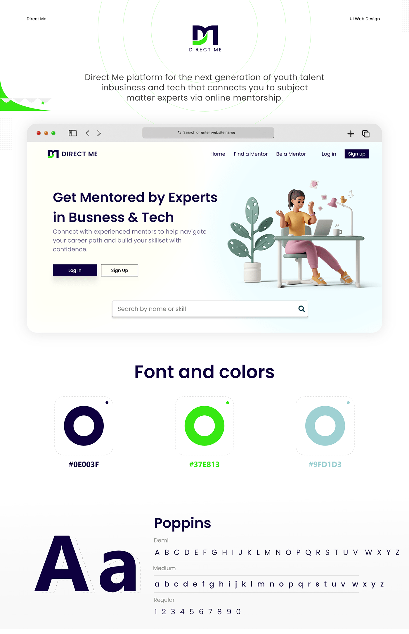 branding  design graphic design  landing page ui design UI/UX user interface Web Design  Website Website Design