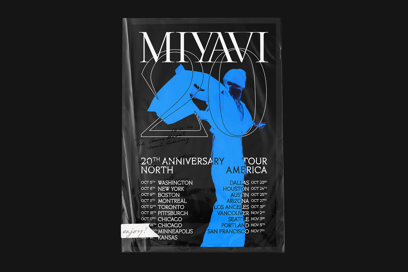 black blue image effect music poster Poster Design posters rock typography   design system