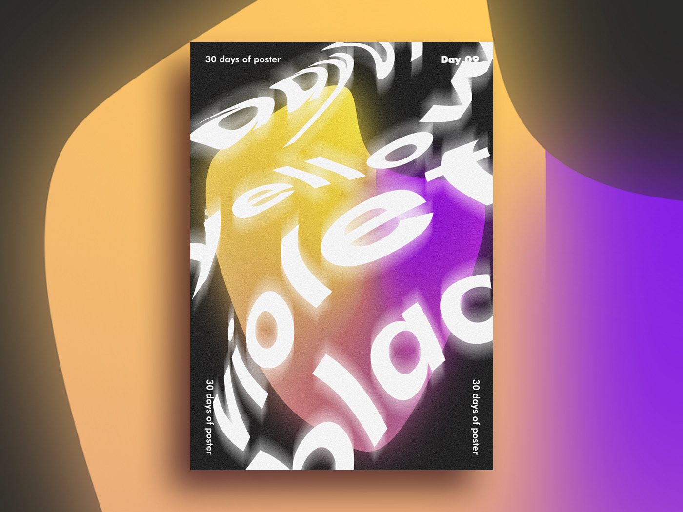 graphic design  print design  poster Poster Design gradient abstract colorful Graphic Designer design poster collection