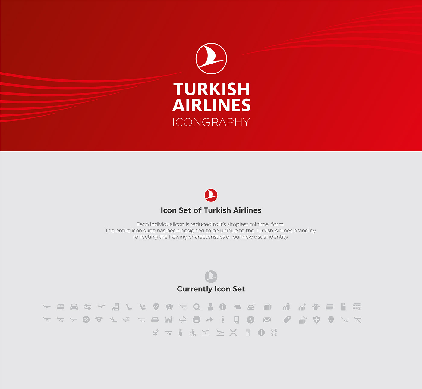 Icon Icondesign turkishairlines   Airlines branding  ArtDirection identity mark brand graphic
