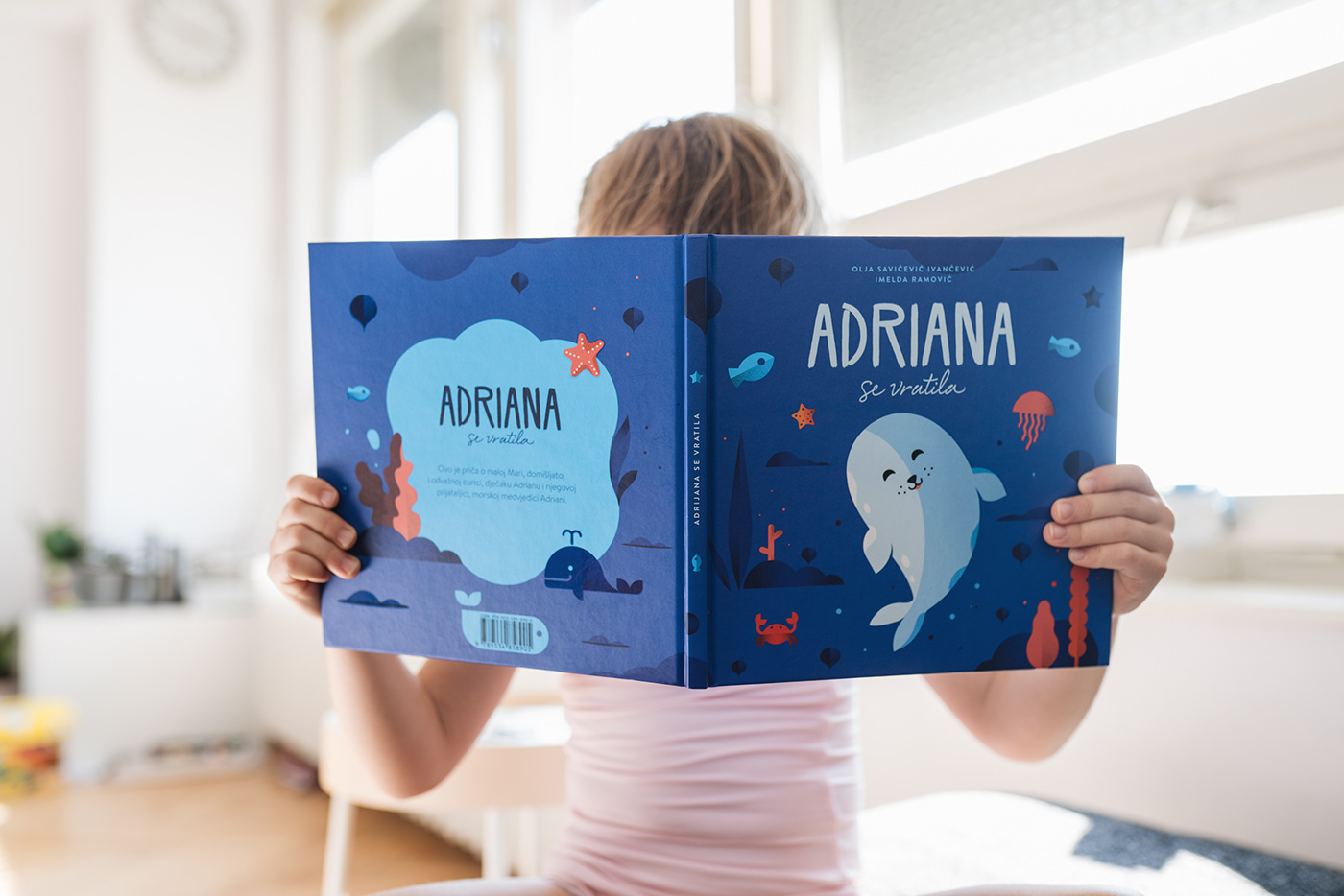 book Picture book design illustrations children sea monk seal