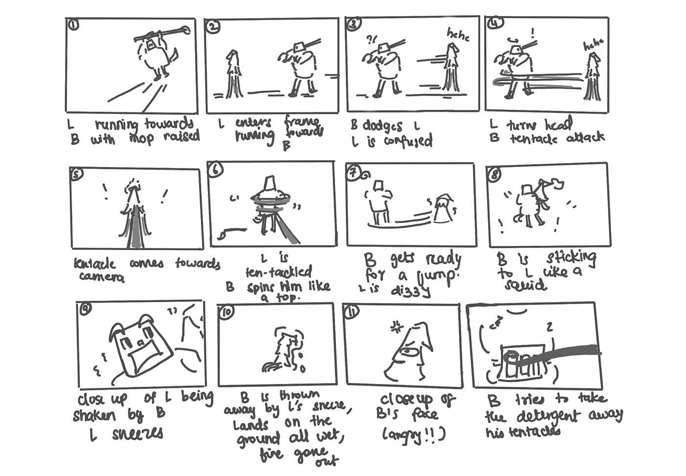 animation  Character design  storyboard ILLUSTRATION  Sound Design  expression sheet