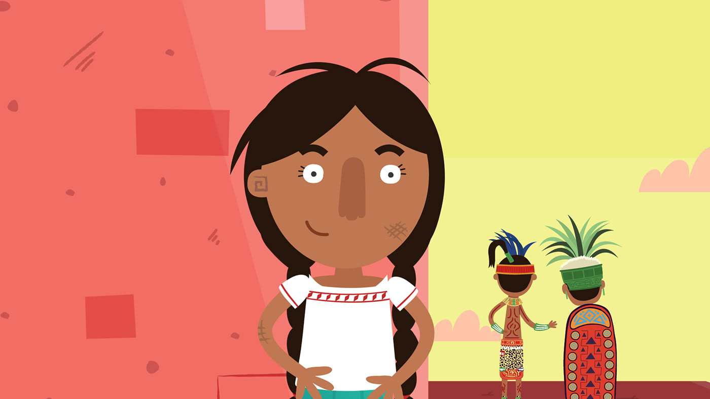 Maya history educational animation  children KS2 mexico bitesize BBC school