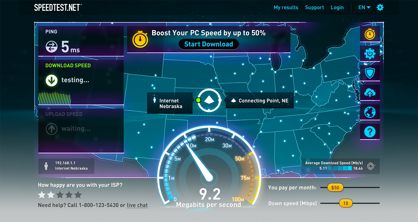 ookla speed test download