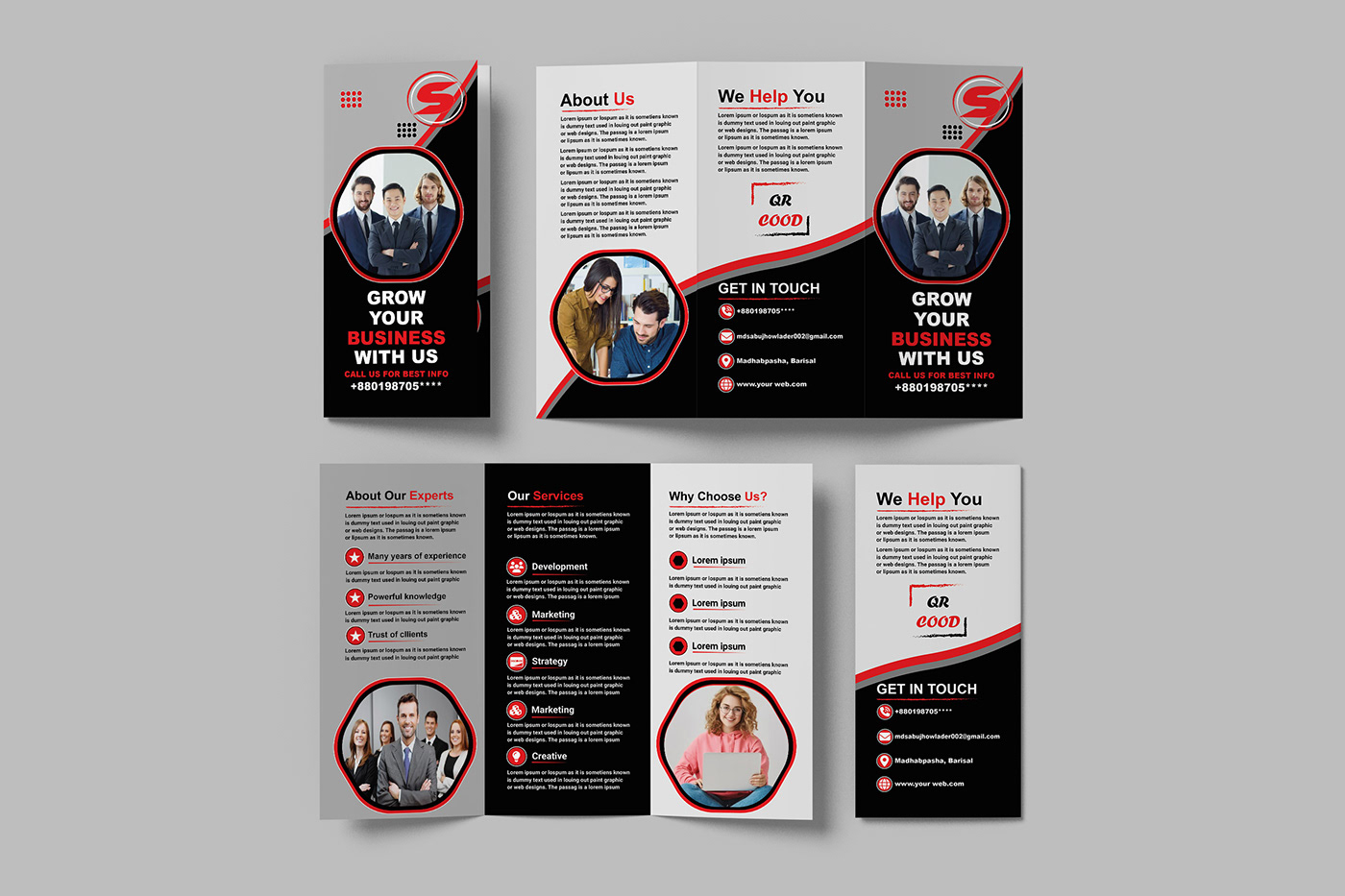 design business brochure trifold bifold brochure design bifold brochure trifold brochure Graphic Designer print design  graphic