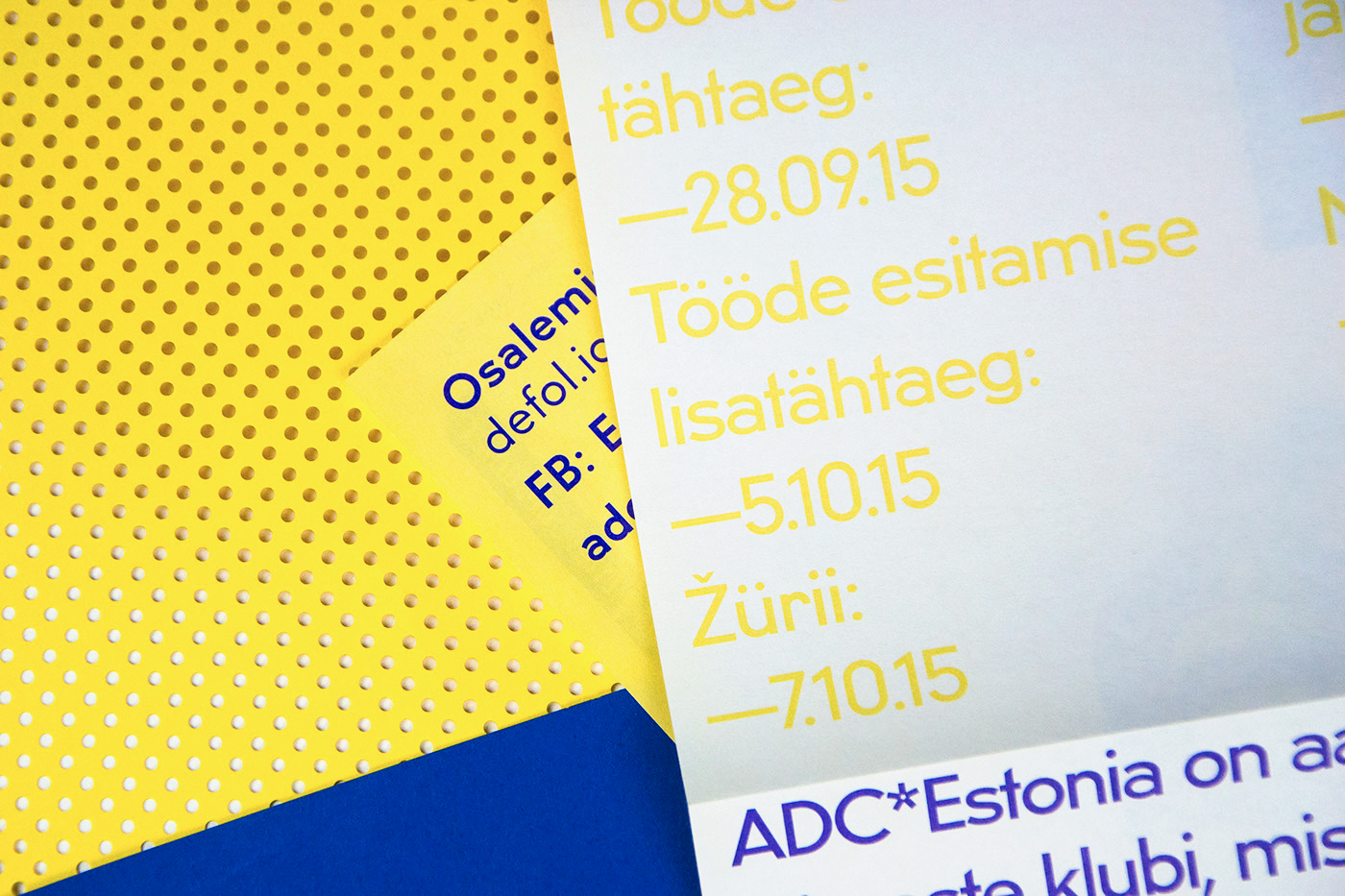 Invitation identity print offset poster Estonia art direction  branding  typography  