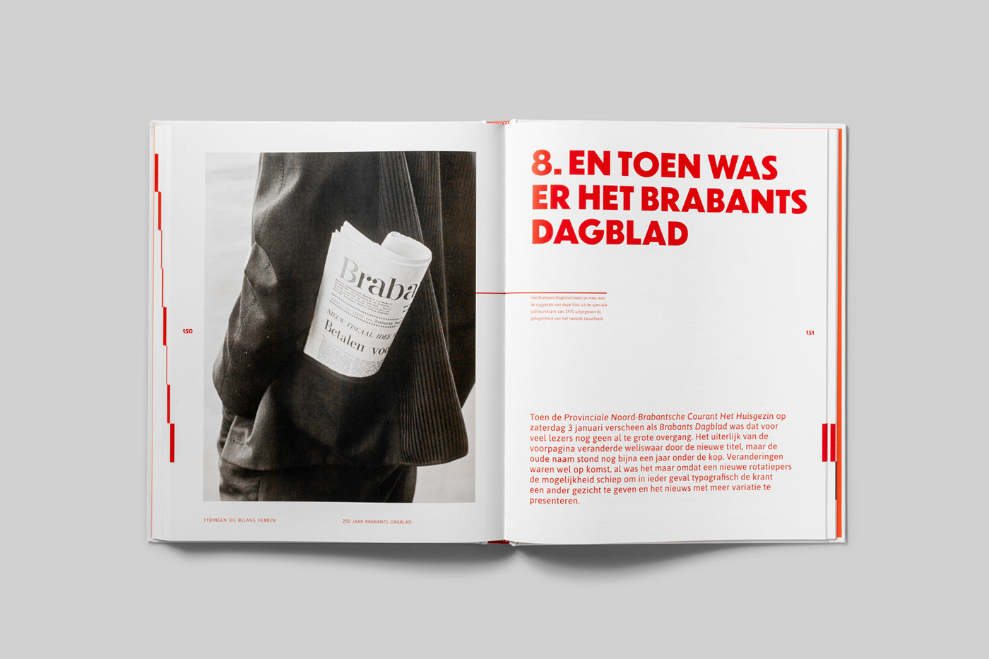 boek boekomslag boekontwerp brabant Dagblad editorial jubileum Krant Publicatie redactie