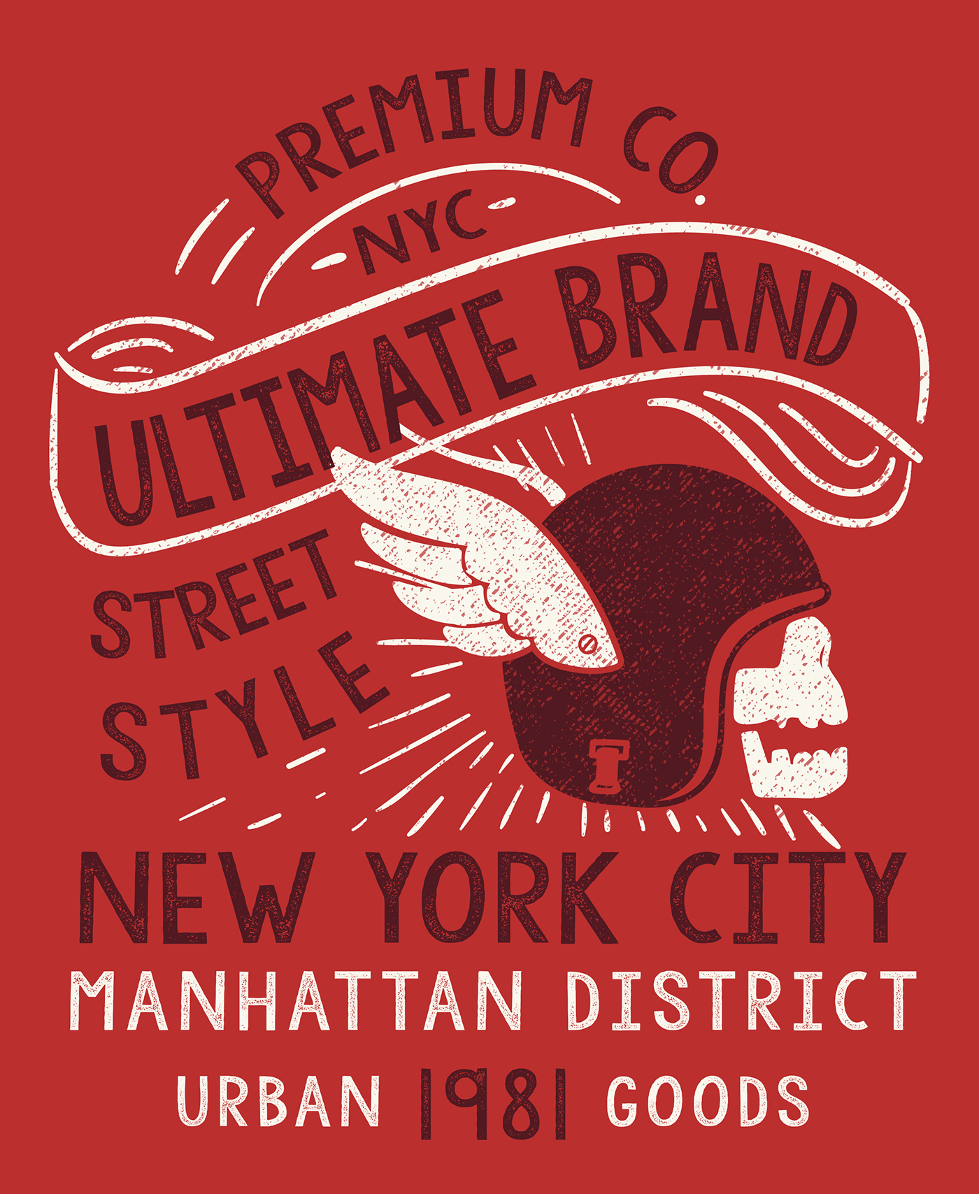 vintage typography   american Retro grunge signs