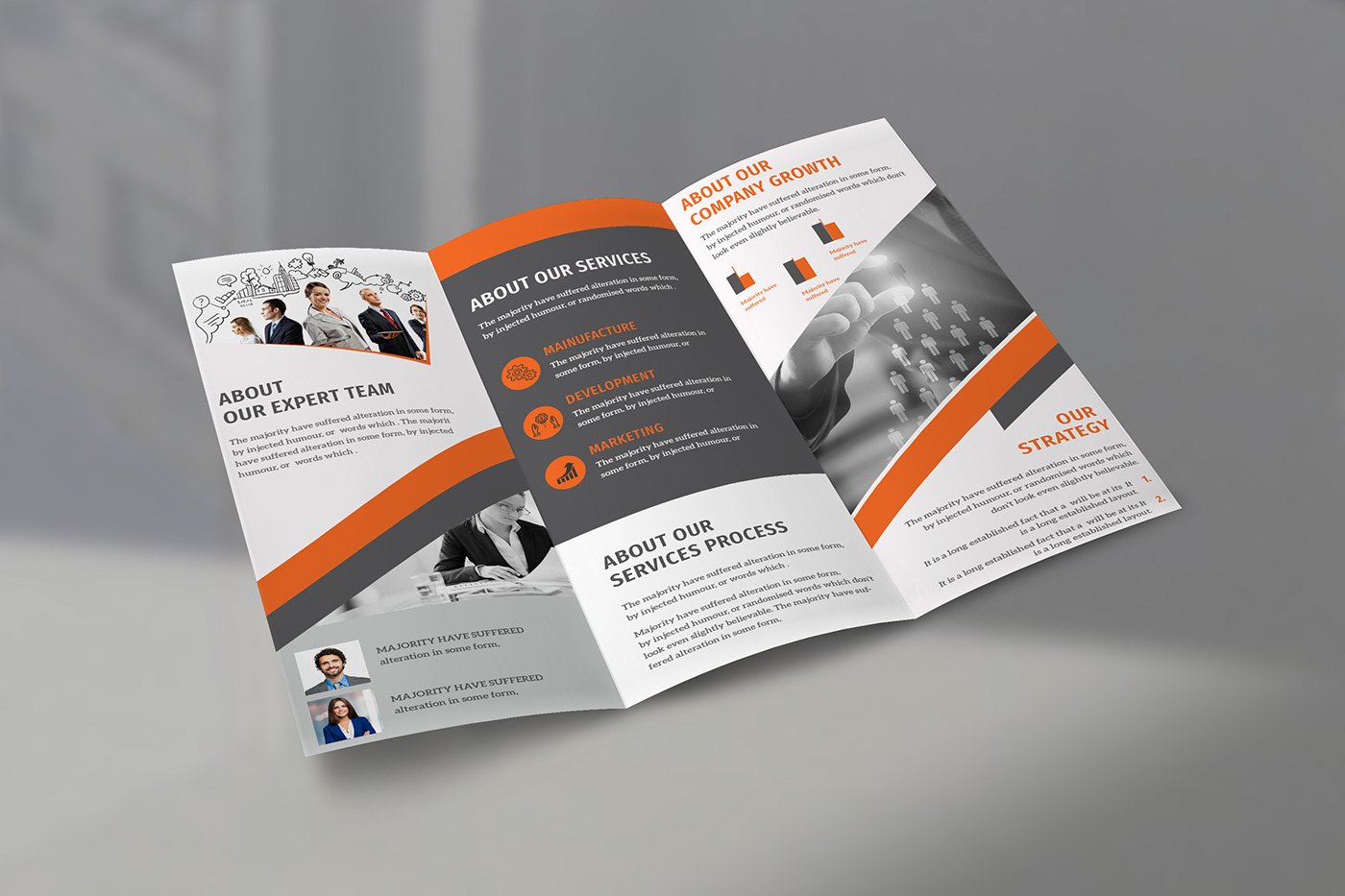 customisable financial InDesign marketing   modern Multipurpose print print ready pro professional
