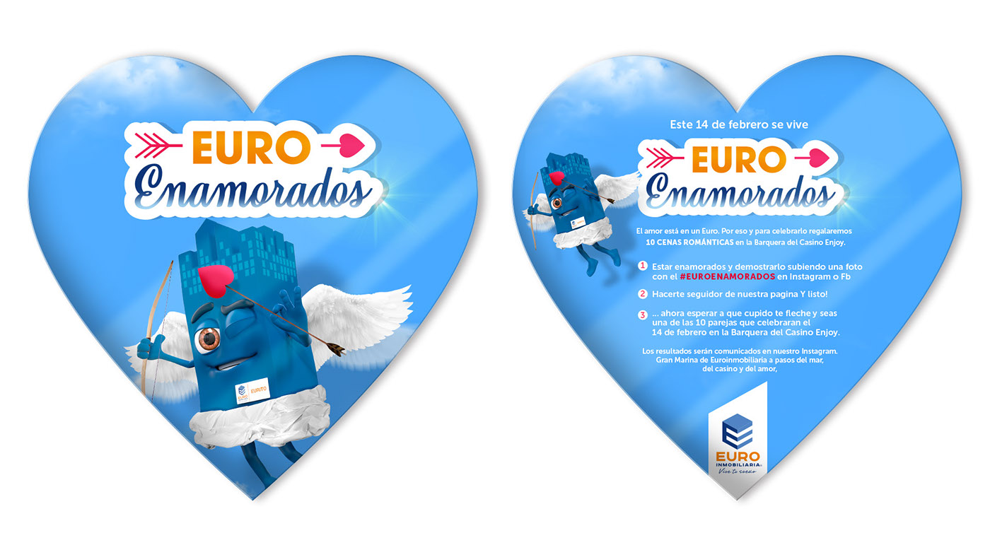 valentinesday building Love animation  animacion chile Brasil Euroinmobiliaria