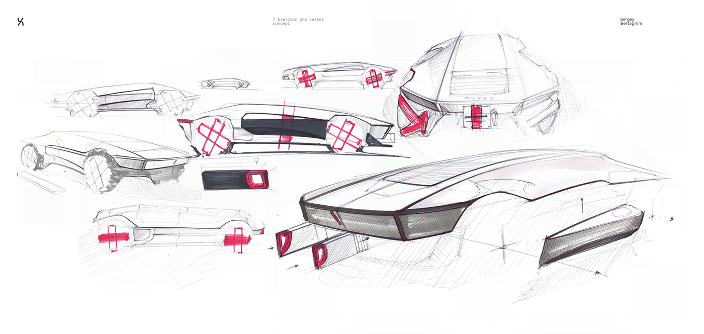 Transportation Design car design transportation automotive   car Vehicle automobile CGI 3D exterior