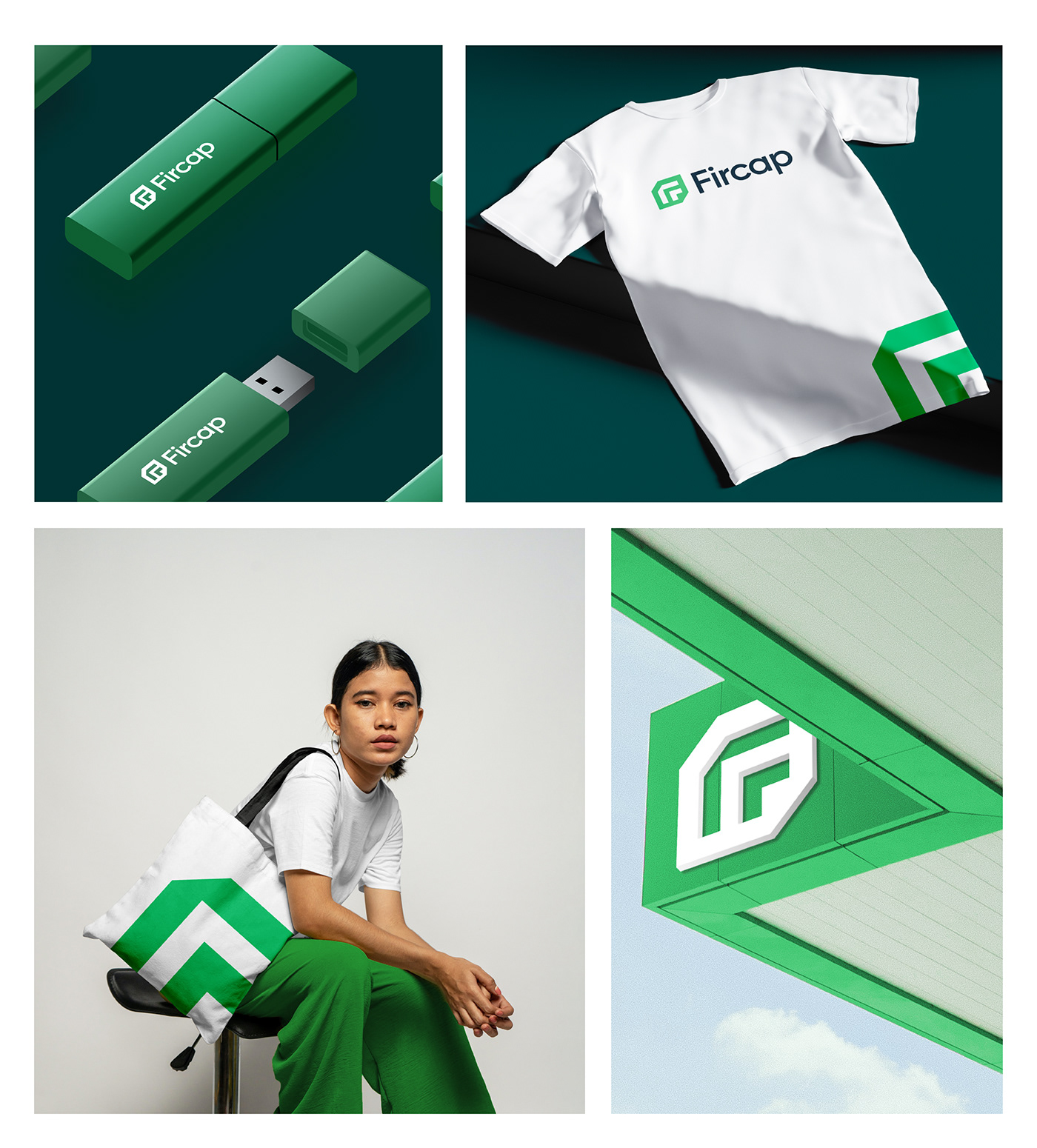 graphic design  logo brand identity brand guidelines brand guide brand strategy branding  green Stationery Mockup