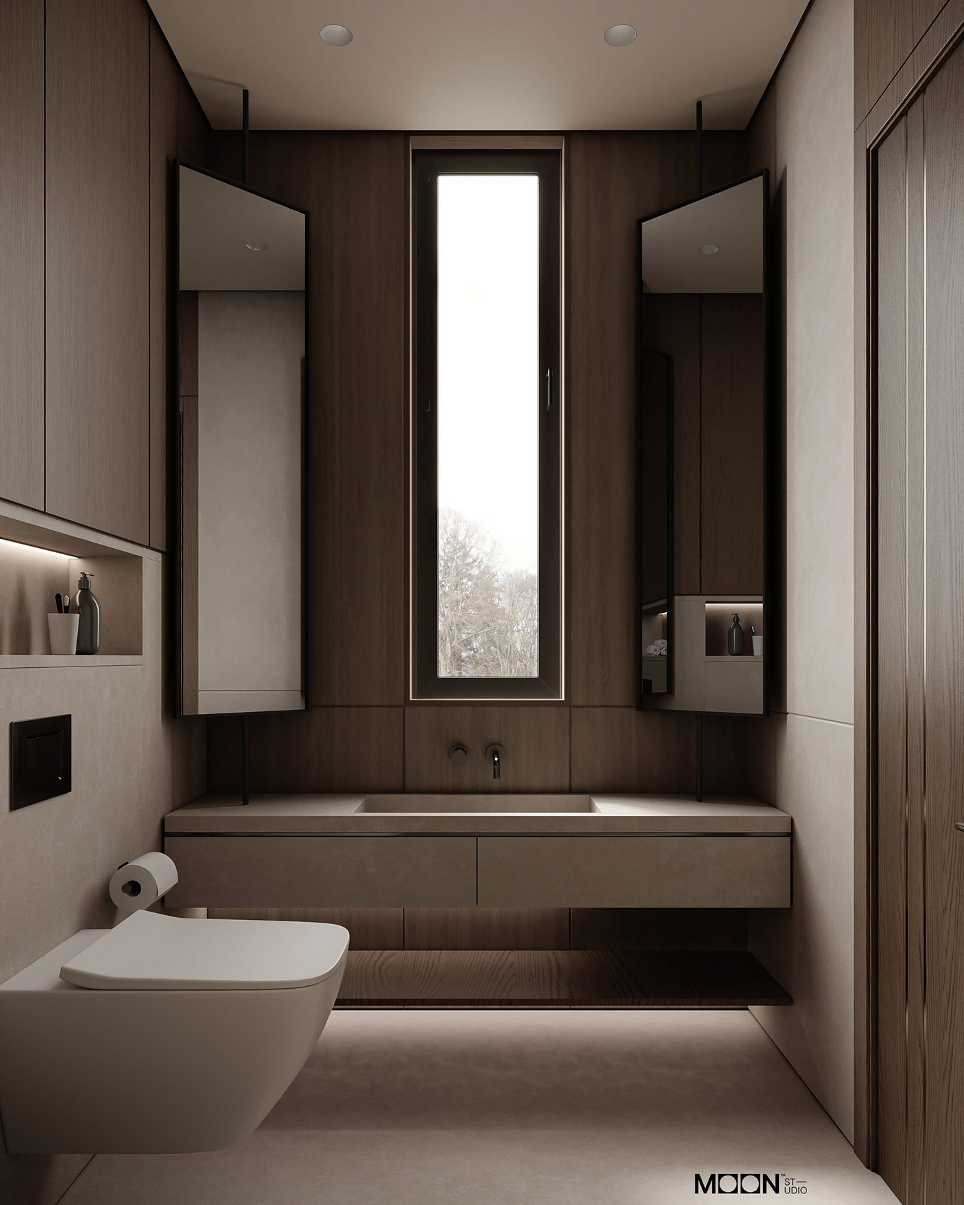 bathroom interior design  Render 3ds max architecture minimal toilet bathroom design Interior corona