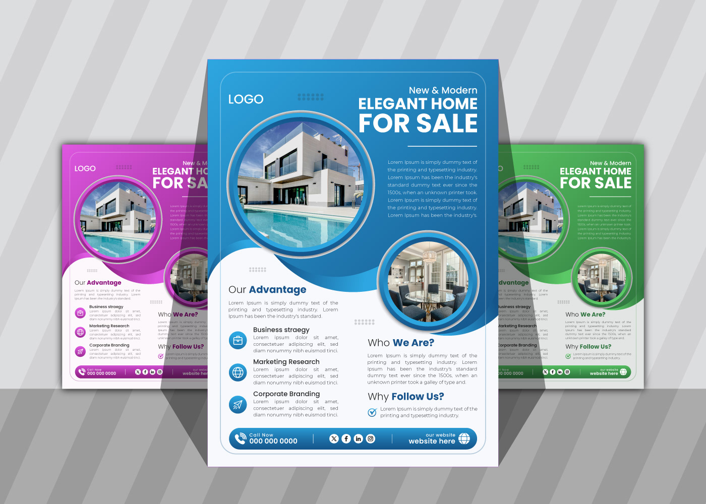 
Professional Flyer design for Real-Estate Business.