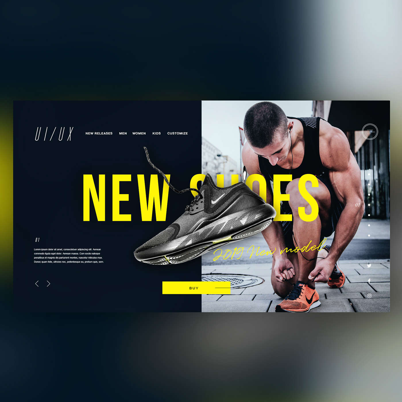 sneakers shoes runningshoes Nike graphic design Webdesign creative uidesign graphicdesign