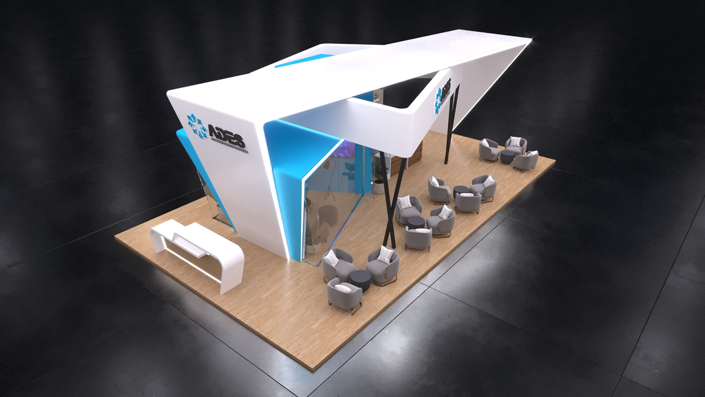 booth booth design Exhibition  Exhibition Design  Event Event Design visualization 3ds max corona art direction 