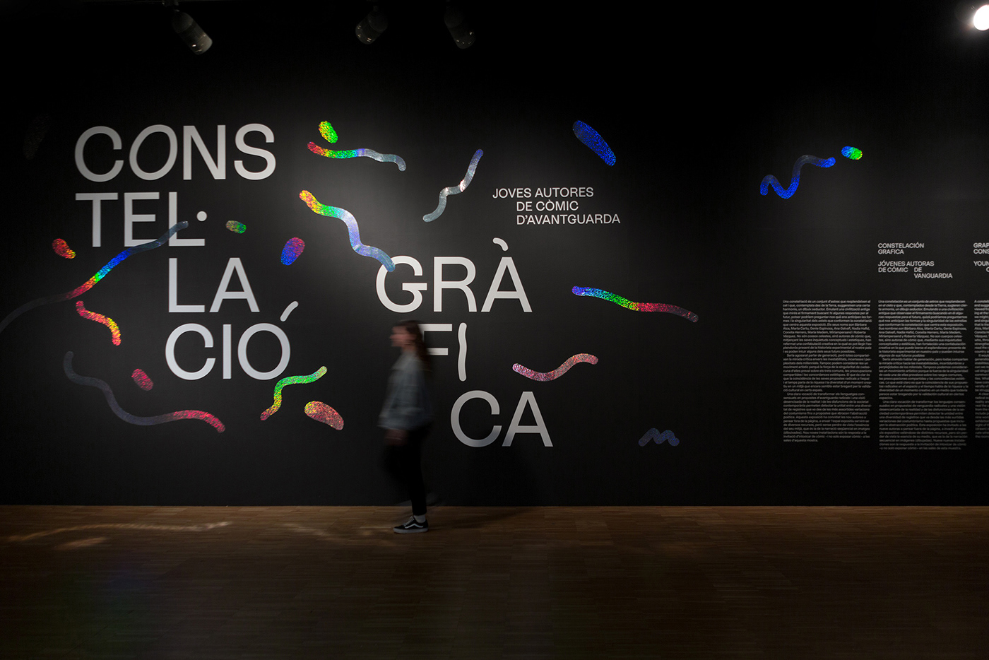 barcelona Display Exhibition  font graphic design  ILLUSTRATION  museum typography  