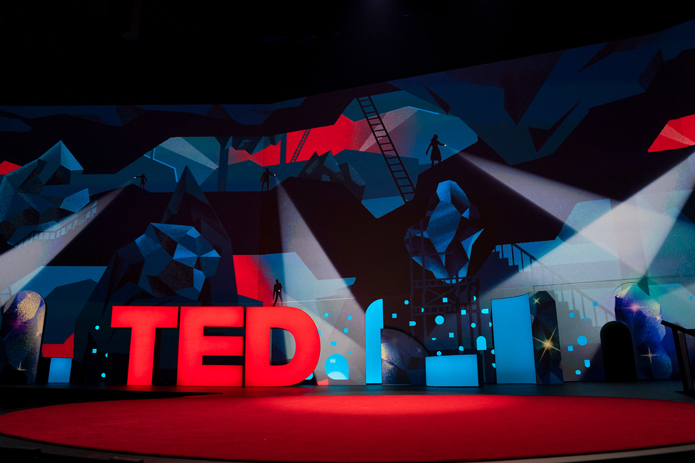 TED 2019: Bigger Than Us - Visuals & Stage Design on Behance
