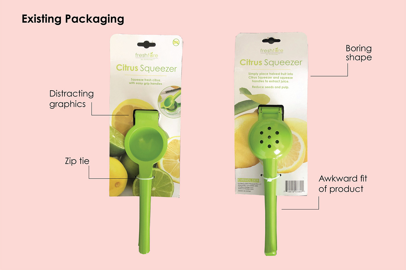 Packaging Rebrand KUDESIGN Citrus Squeezer repackaging