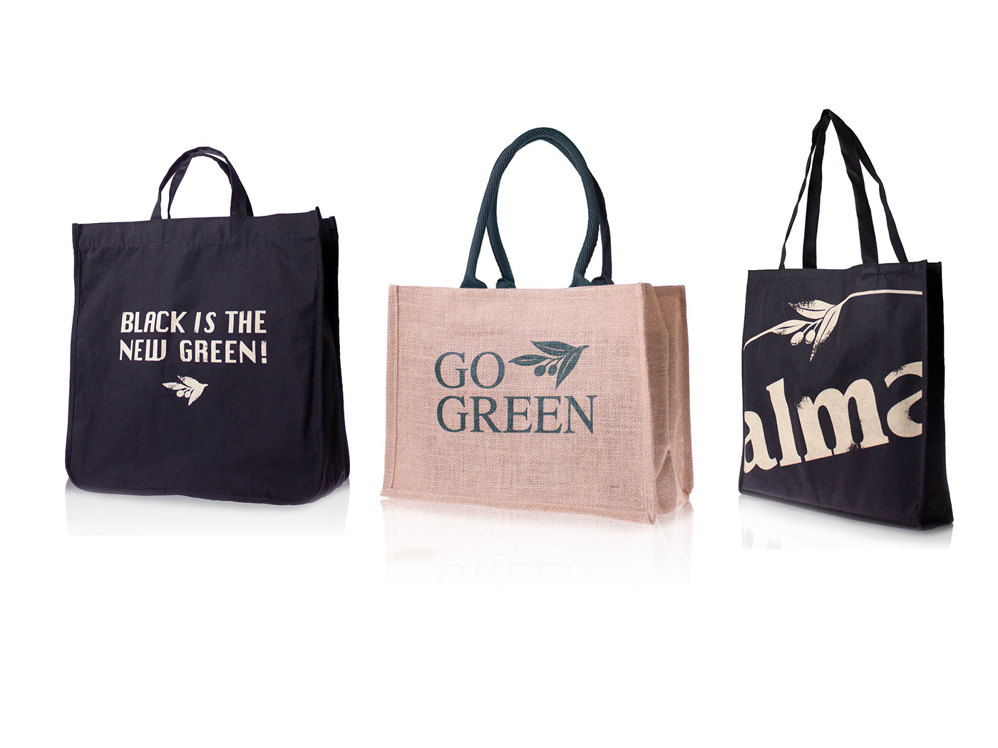 Graphic design on bags on Behance