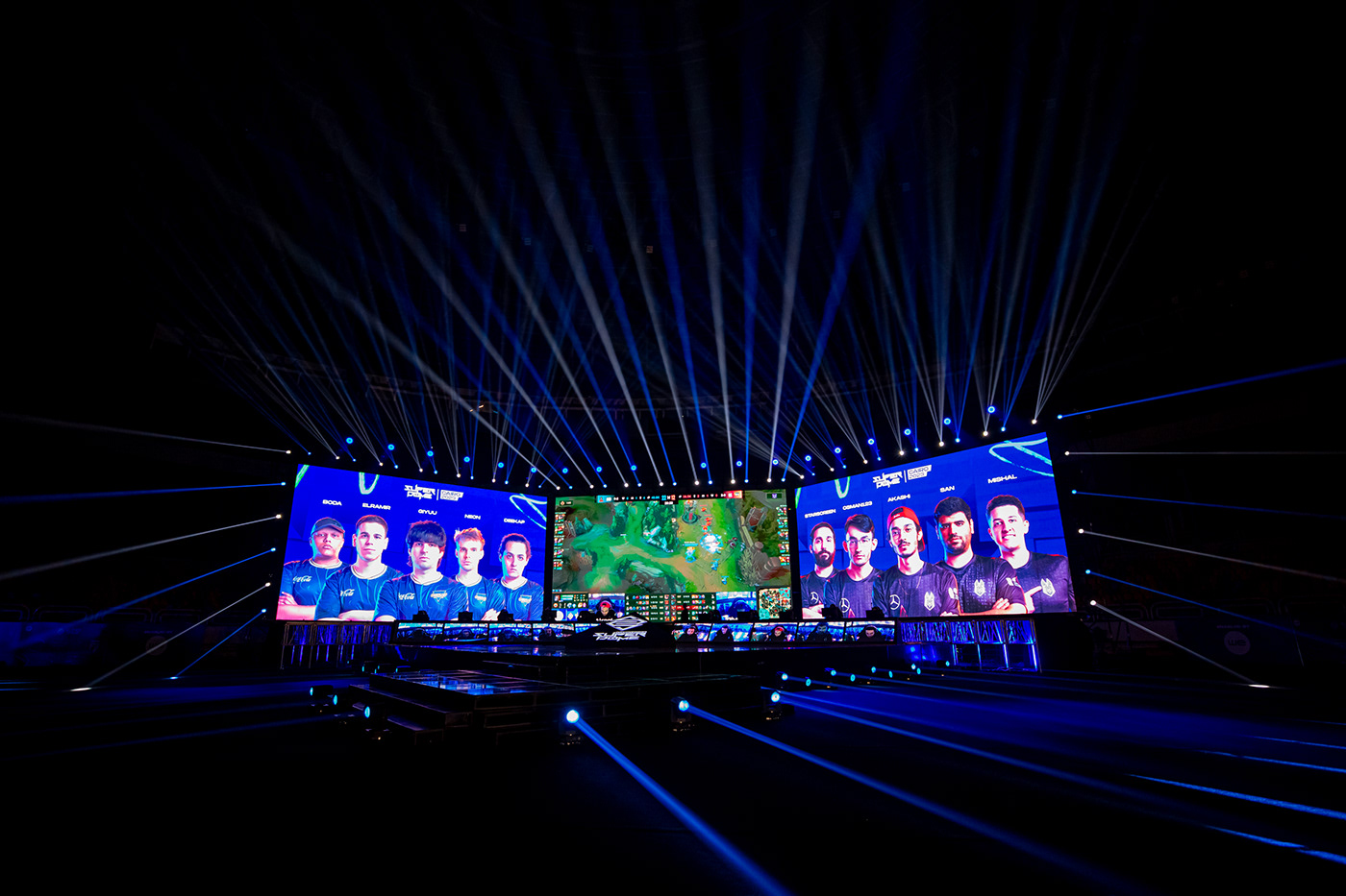 STAGE DESIGN Event Stage Gaming esports VCT league of legends lol E-Sports team