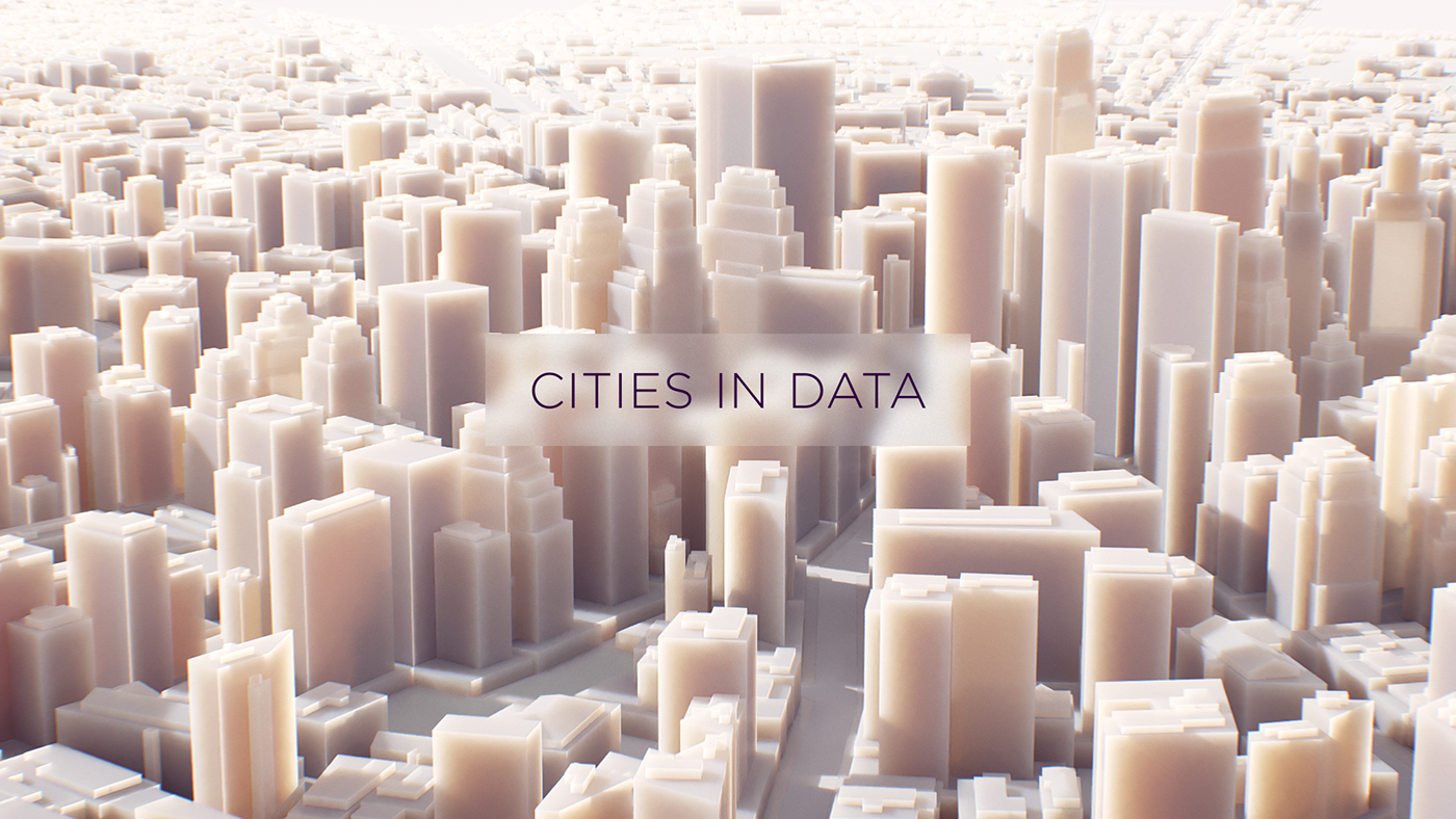 city Data infographics peach