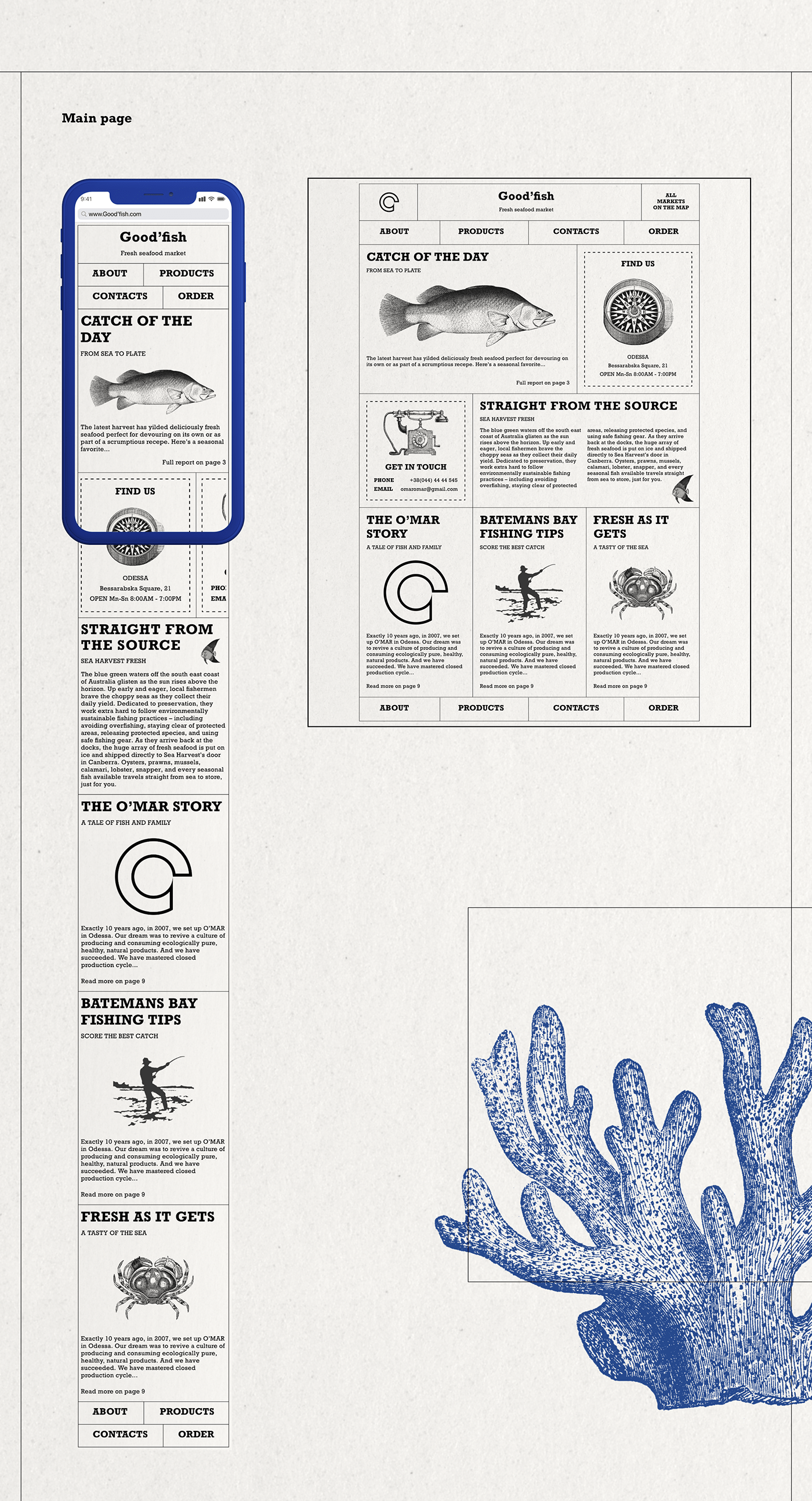 #Design #designsystem #Figma #mobileapp #seafood #UI #UI/UXdesign #uikit #UX #ux/uidesign