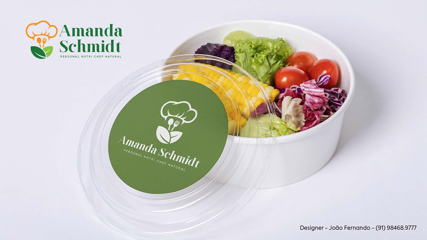 logo Logotipo Logomarca Nutrição saúde Food  comida
