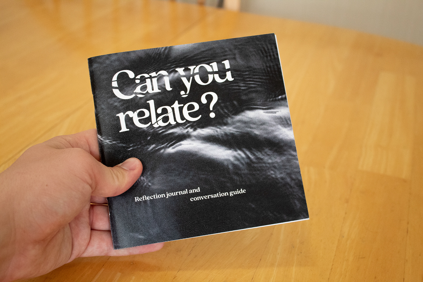 book book design Christian conversation daap design Guide journal reflection University of Cincinnati