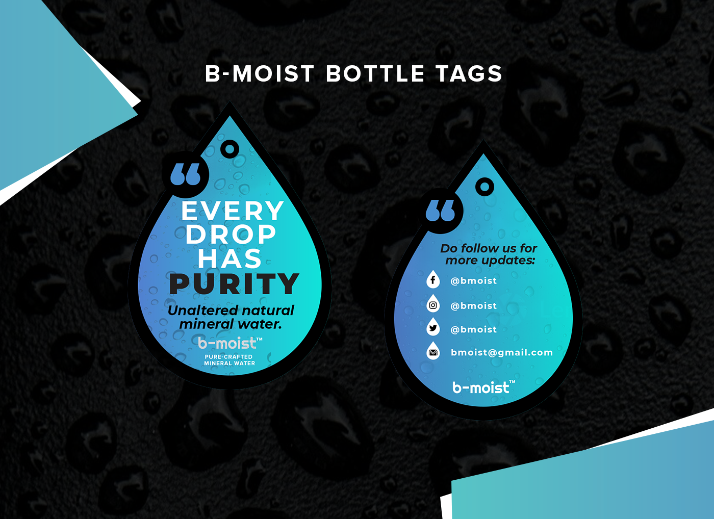 bottle bottle packaging brand identity mineral water Packaging packaging design water bottle design Water Bottle Label