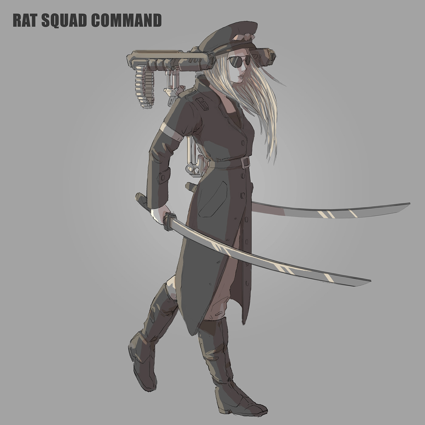 concept art character art Guerilla guerilla girls ASTRA Militarum warhammer 40k figure design