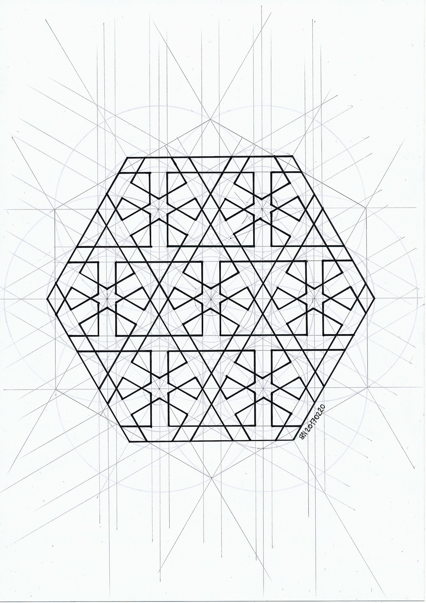 Islamic geometry symmetry design