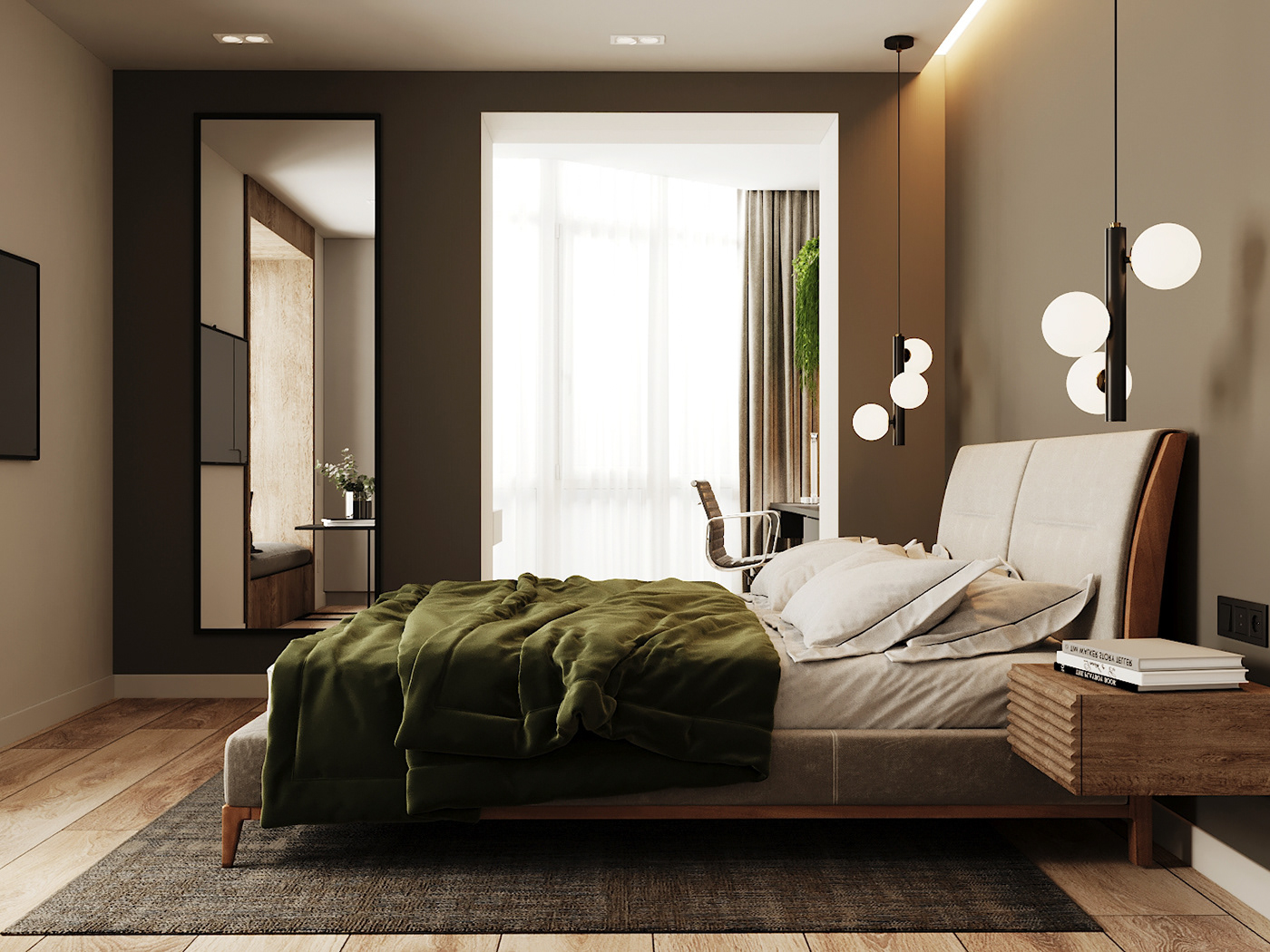 3d max apartment design bedroom design corona render  design interior design  living room design Render visualization