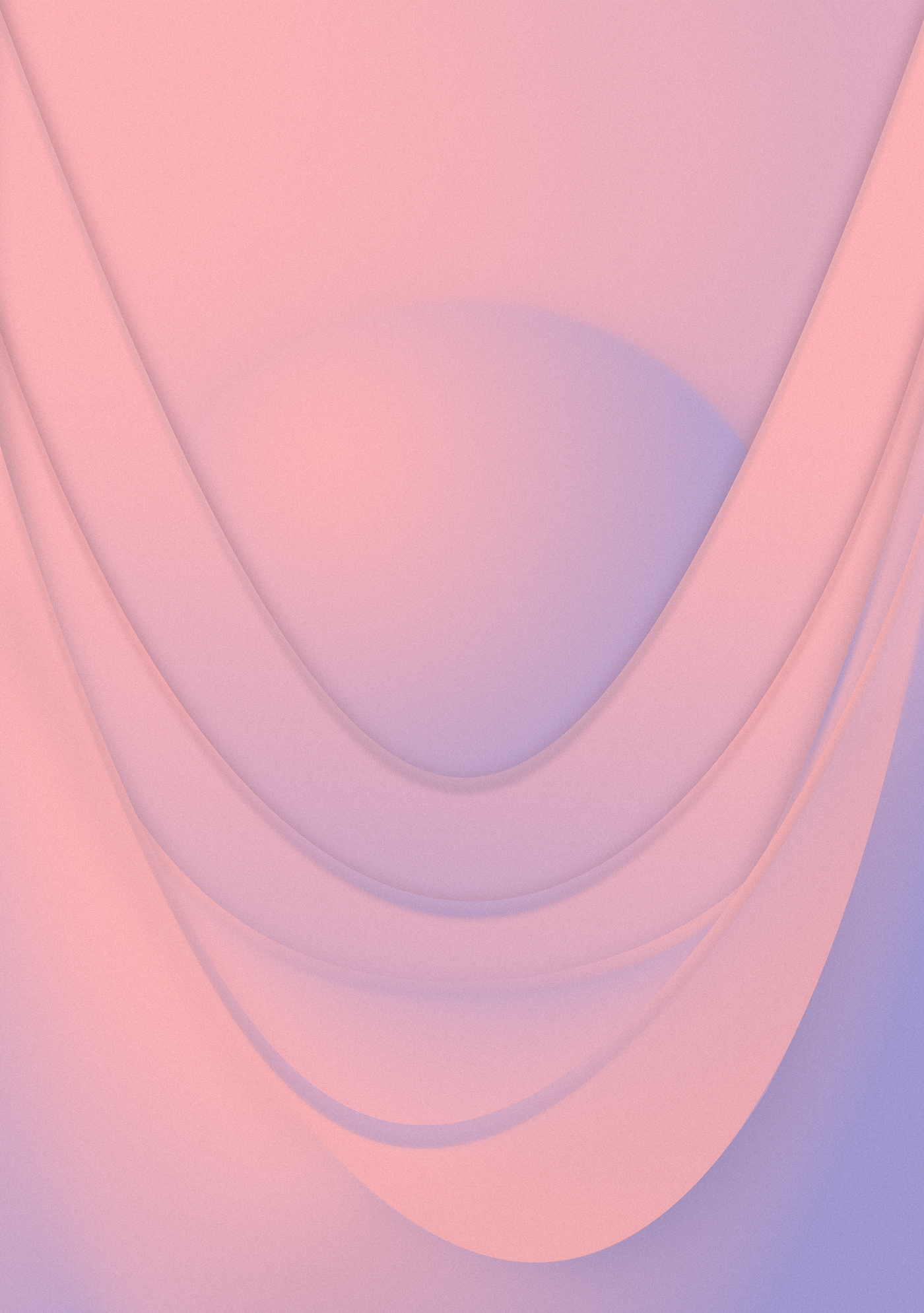 gradient color geometric modern poster minimal 3D gradients organic waves