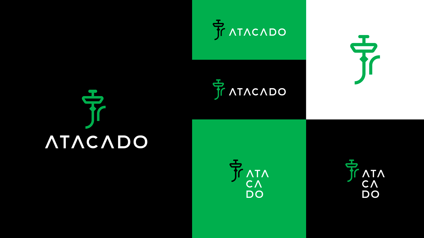 hookah narguile Atacado Rebrand identidade visual branding  rebranding logo visual identity Logo Design