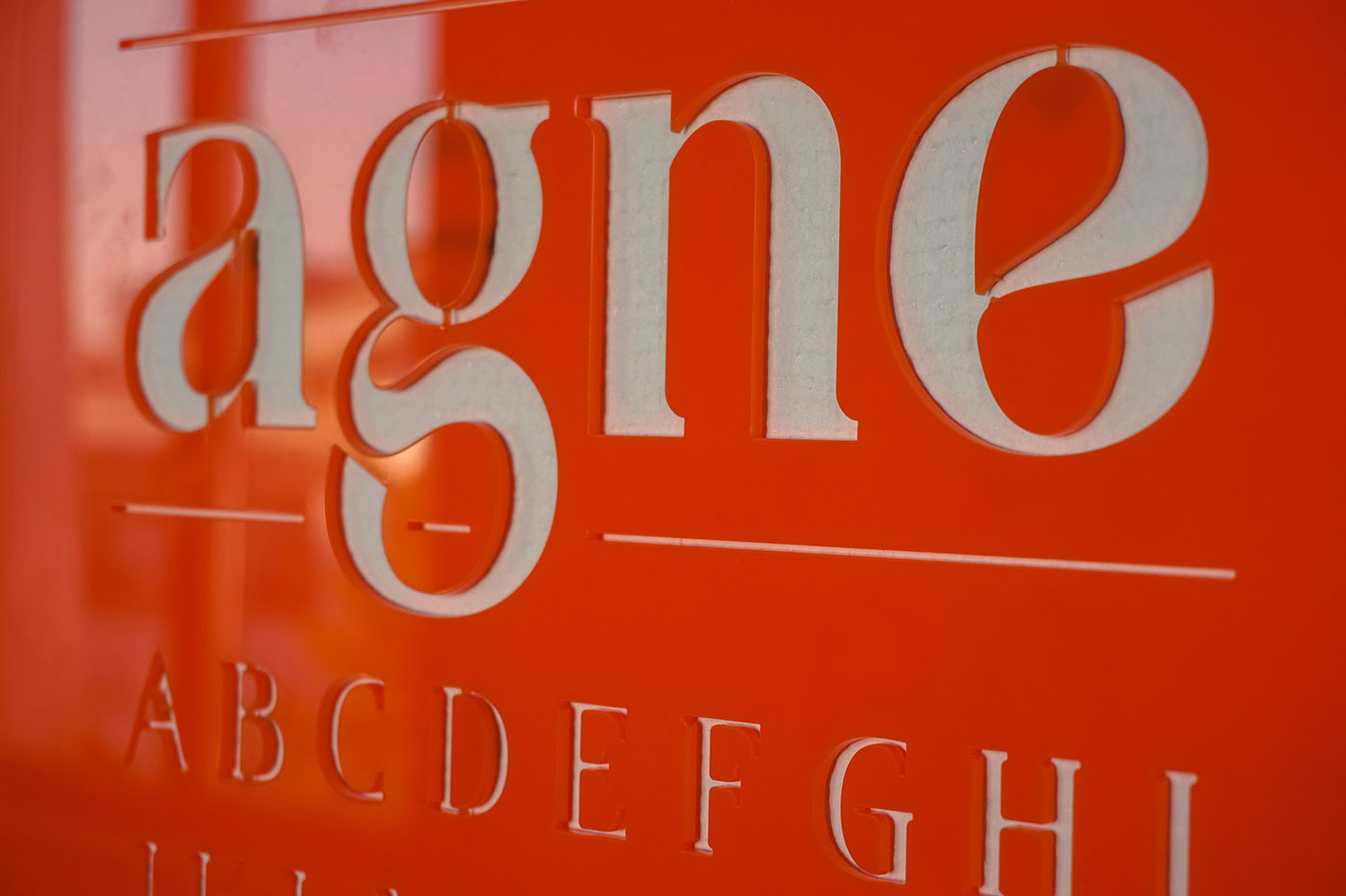 Agne font download Typeface typedesign free