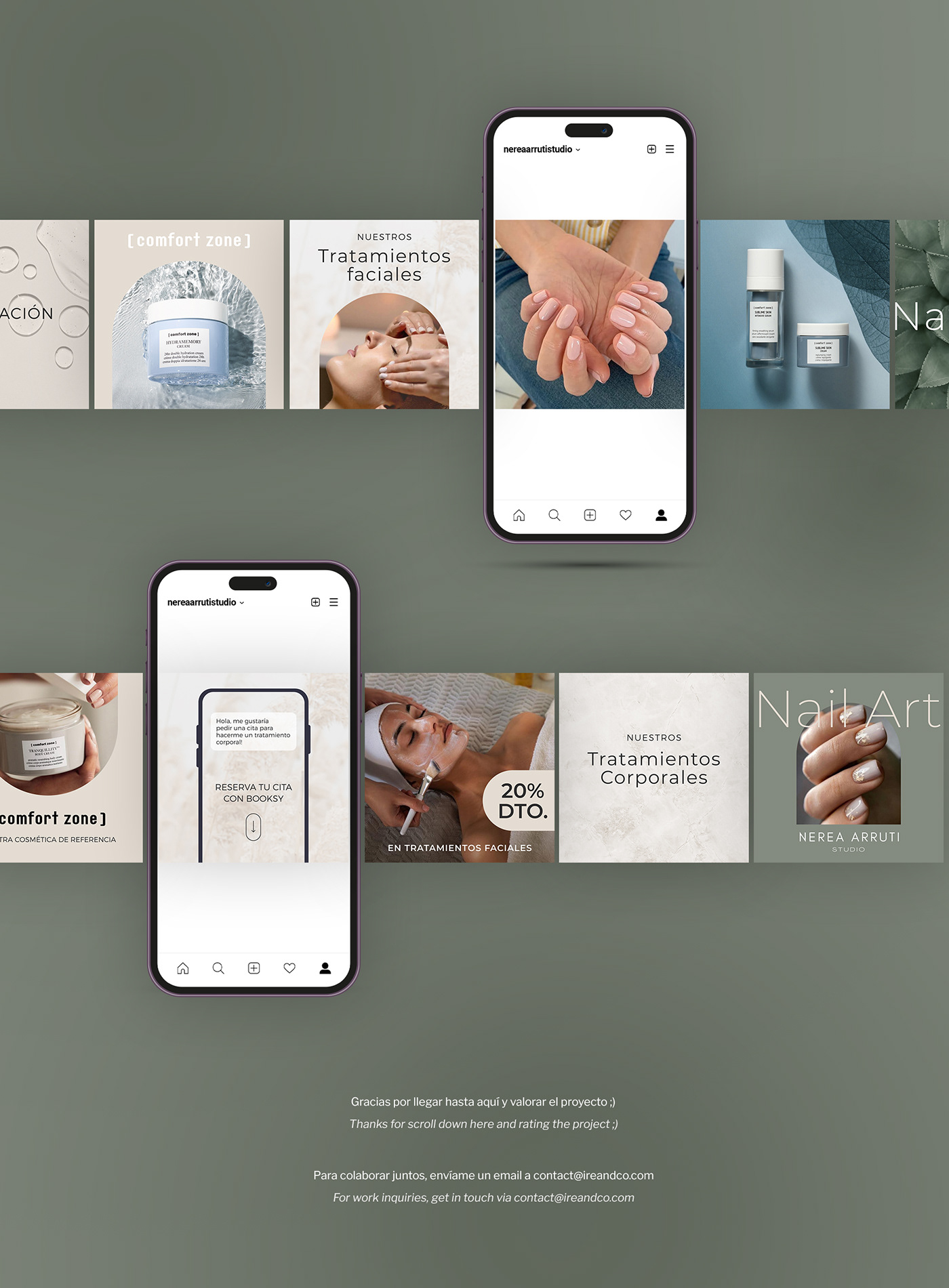 beauty beauty salon entrepreneur UX UI user experience resposive gift card instagram feed User Insterface Web desisign